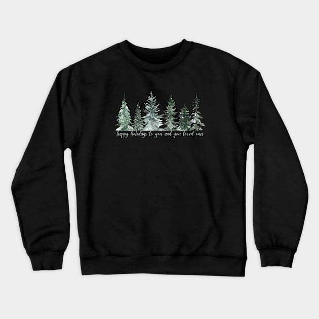 holidays Crewneck Sweatshirt by saiinosaurus